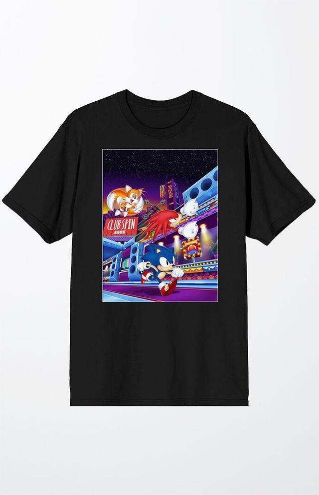 Men's Sonic & Tails Mania Game T-Shirt Product Image