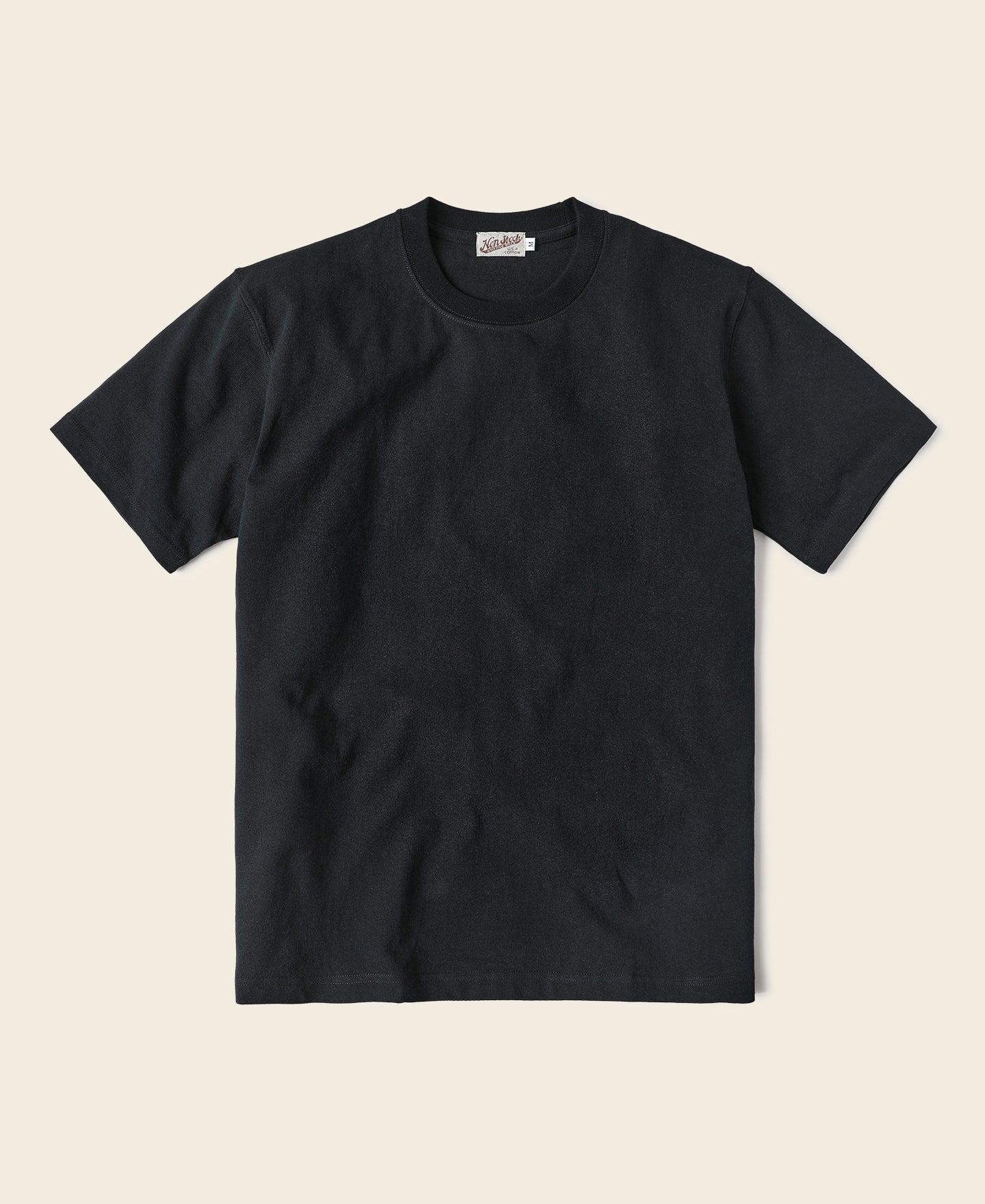 9 oz US Cotton Tubular T-Shirt - Black Product Image