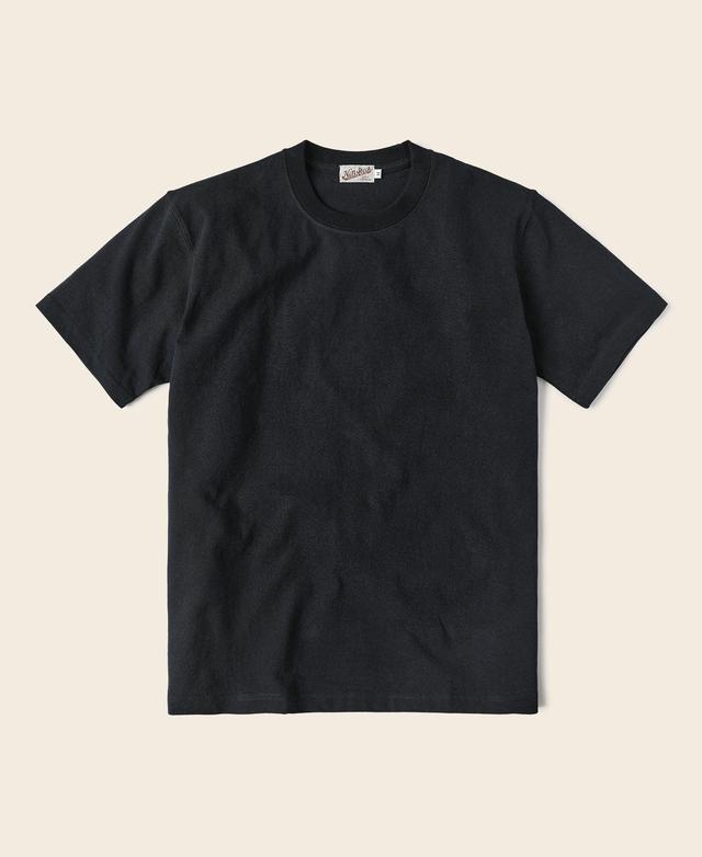 9 oz US Cotton Tubular T-Shirt - Black Product Image