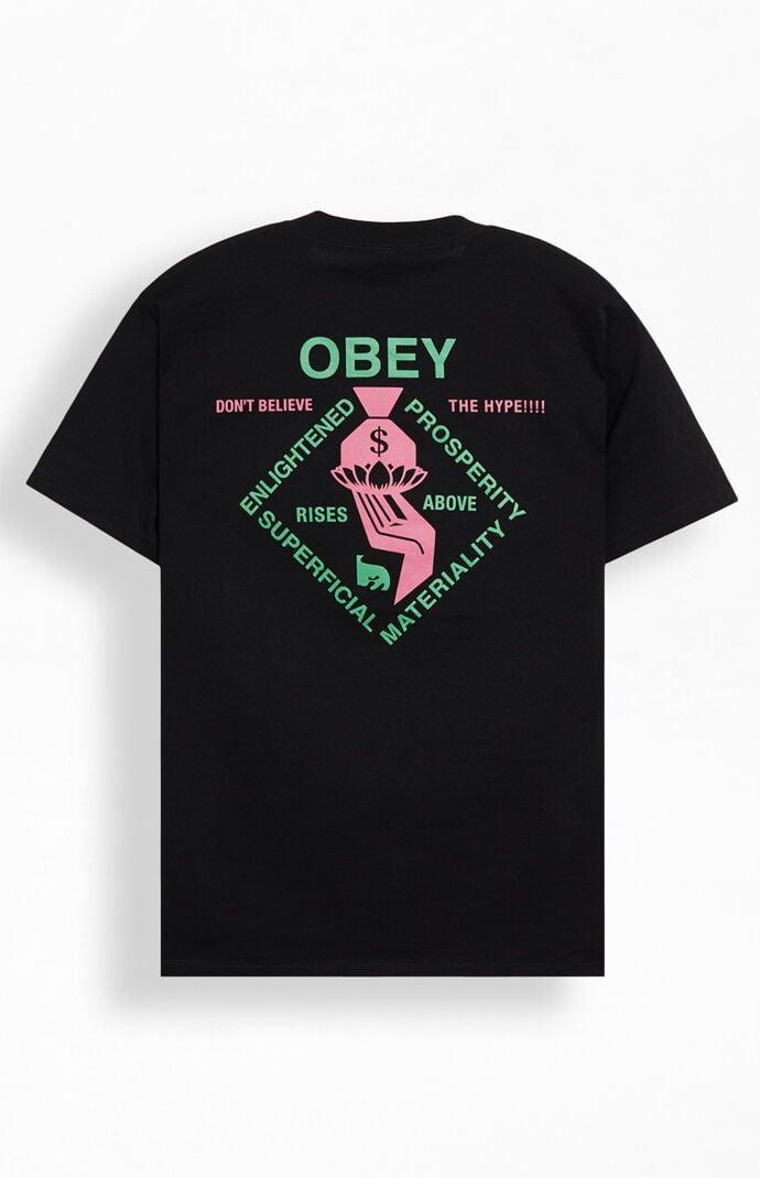 Obey Men's Spiritually Rich Classic T-Shirt Product Image