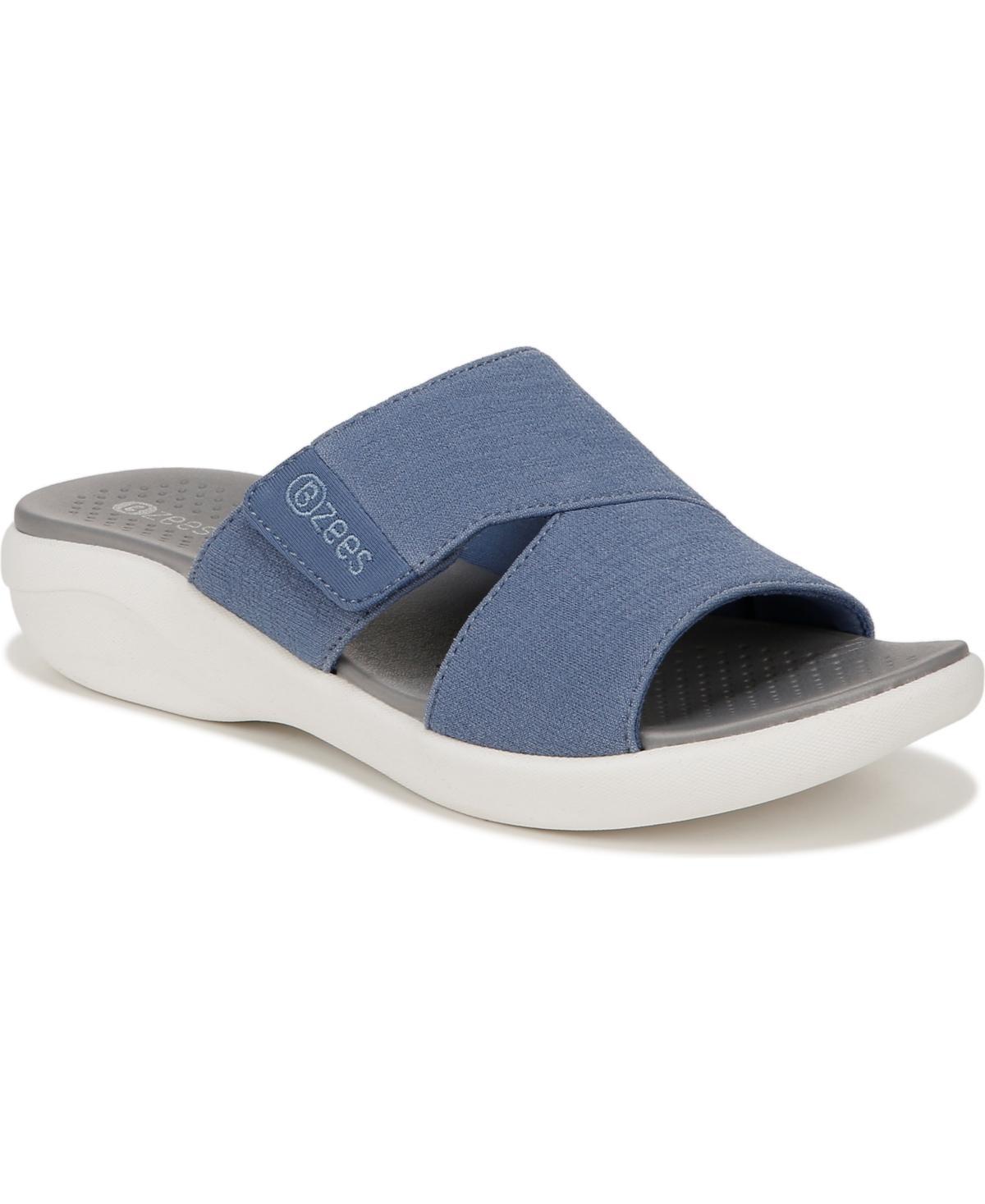 Bzees Carefree Womens Slide Sandals Product Image