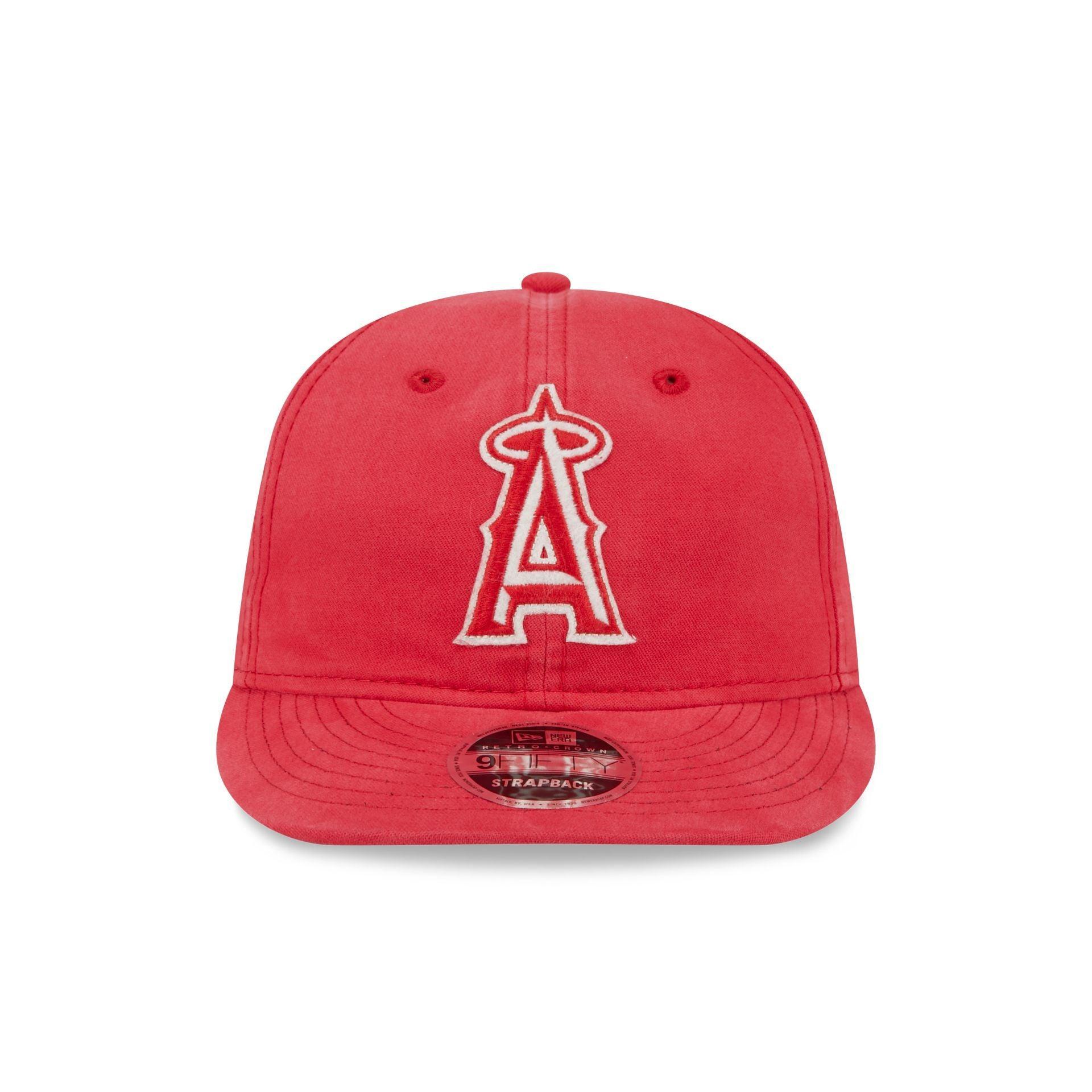 Los Angeles Angels Canvas Felt Retro Crown 9FIFTY Adjustable Hat Male Product Image