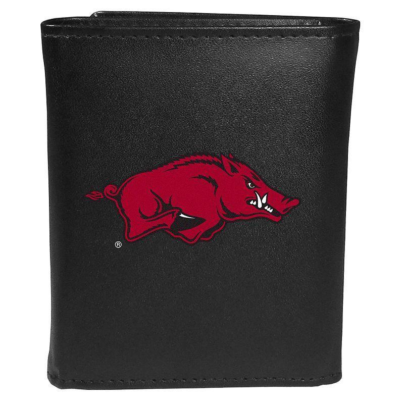 Mens Arkansas Razorbacks Tri-Fold Wallet Product Image