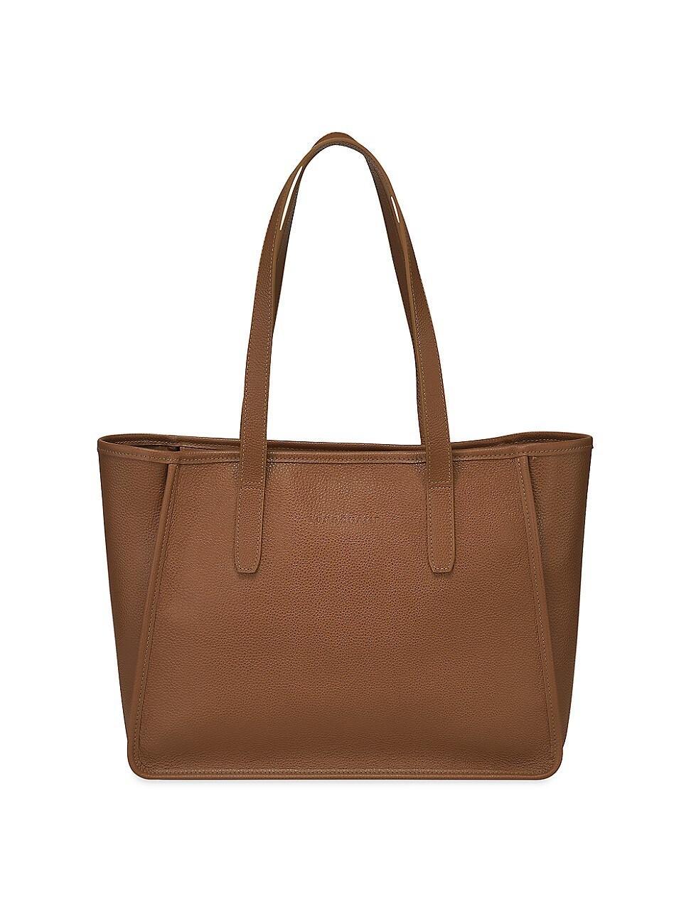 Womens Le Foulonne Large Leather Tote Bag Product Image