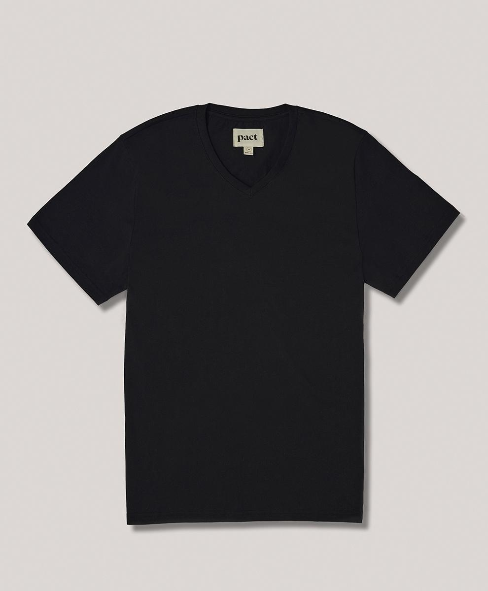 Mens Softspun V-Neck Tee XL Product Image