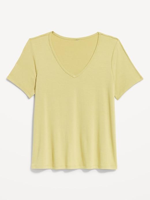 Luxe V-Neck T-Shirt Product Image