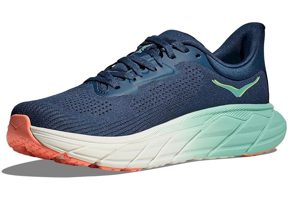 Hoka Women's Arahi 7 (Midnight/Seafoam) Women's Shoes Product Image