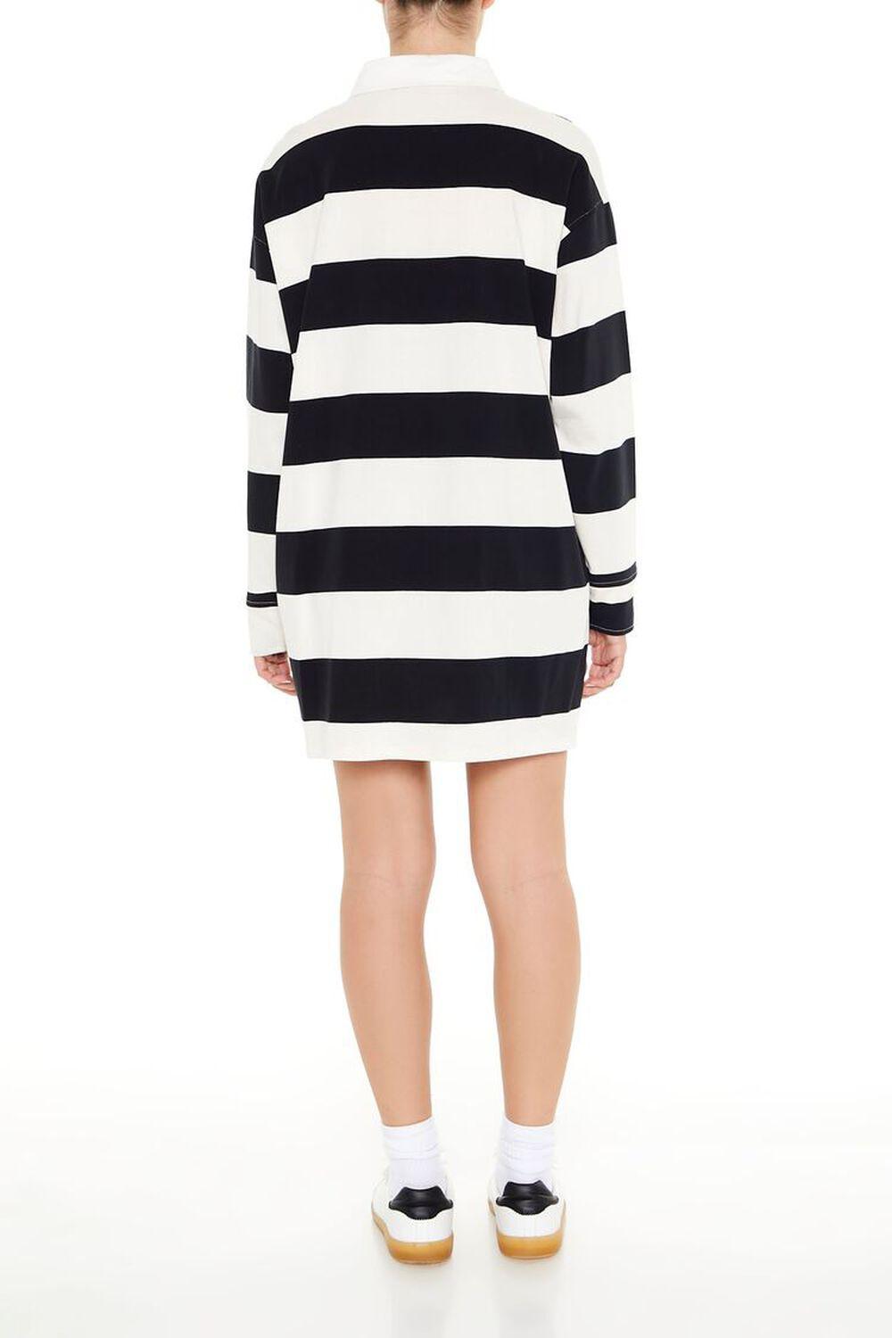 Striped Polo Shirt Dress | Forever 21 Product Image