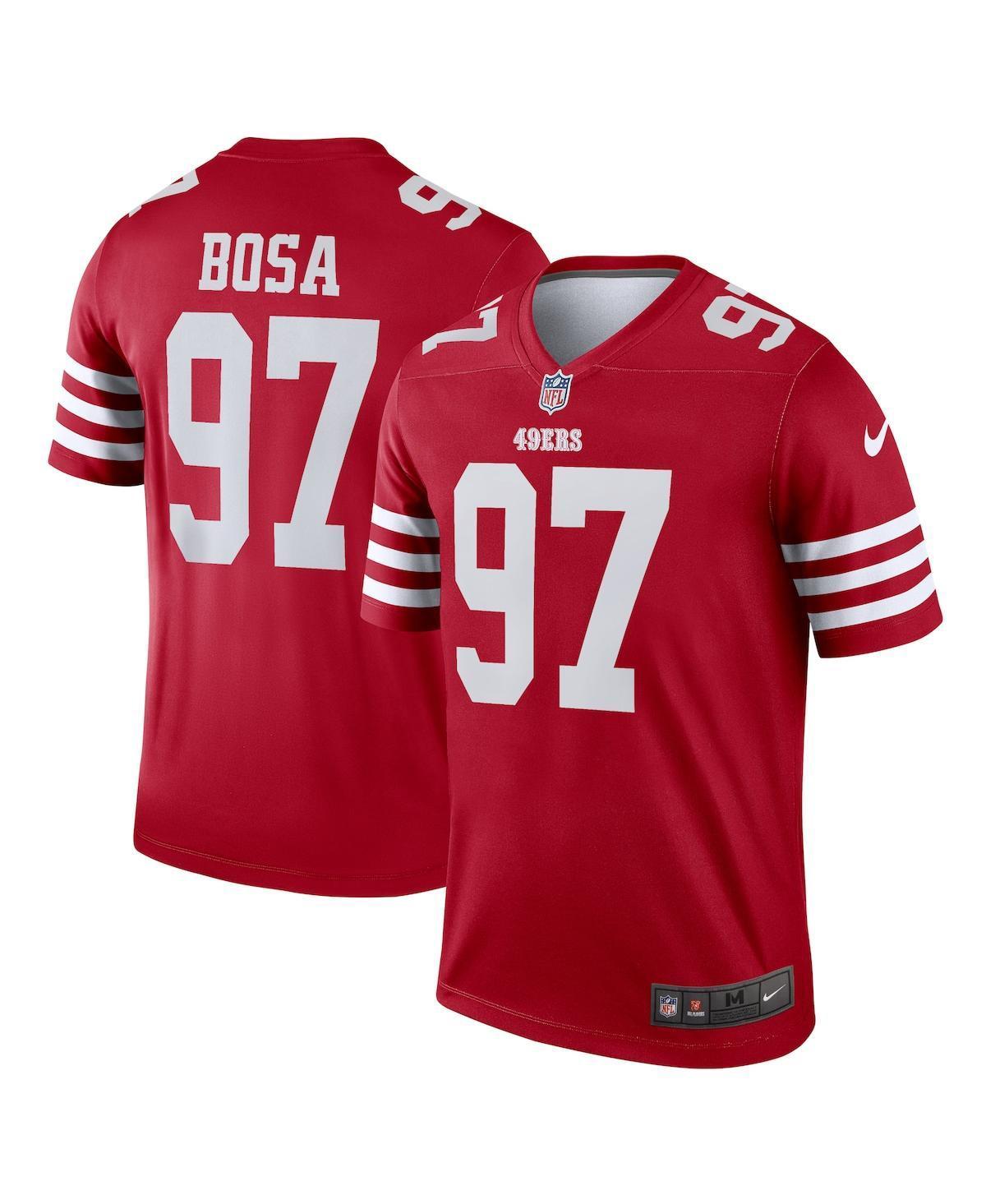 Mens Nike Nick Bosa Scarlet San Francisco 49ers Legend Jersey Product Image