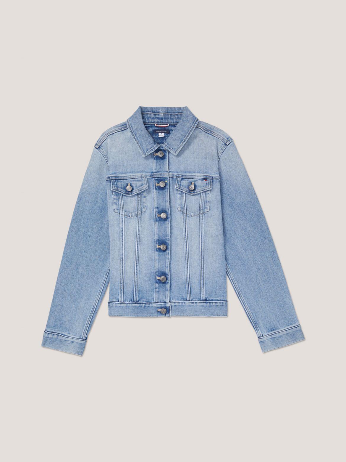 Tommy Hilfiger Women's Slim Fit Denim Jacket Product Image