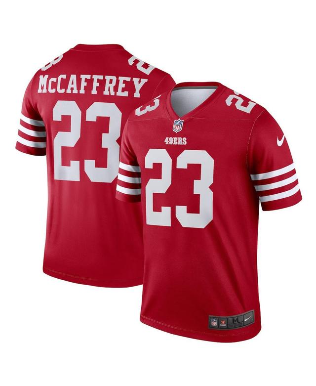 Mens Nike Christian McCaffrey Scarlet San Francisco 49ers Legend Jersey - Scarlet Product Image