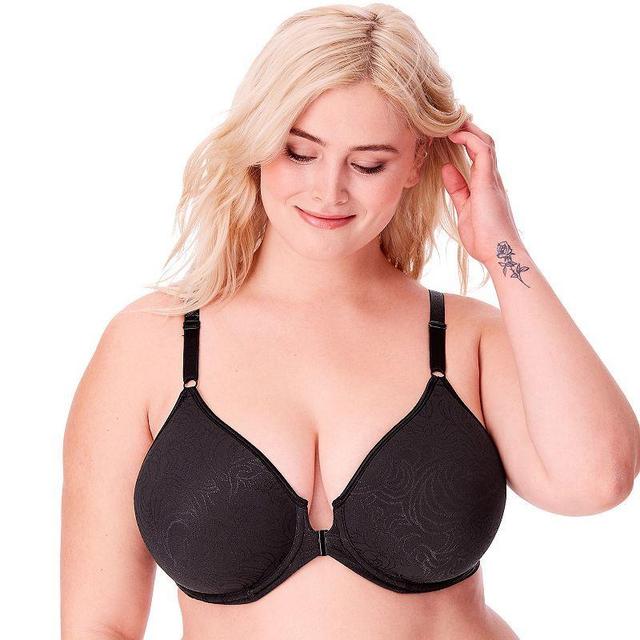 Bali Comfort Revolution Full-Figure Front-Closure Shaping Underwire Bra 3P66, Womens Product Image