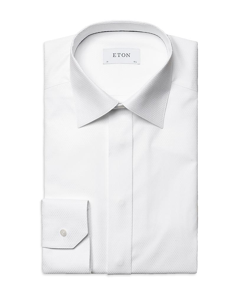 Mens Contemporary-Fit Pin-Dot Piqu Shirt Product Image