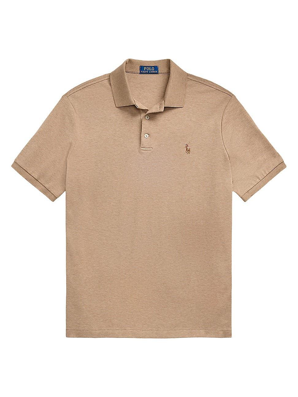 Mens Pima Cotton Polo Shirt Product Image