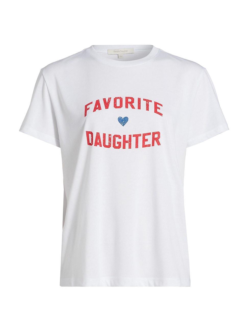 Womens Cotton-Blend Logo T-Shirt Product Image