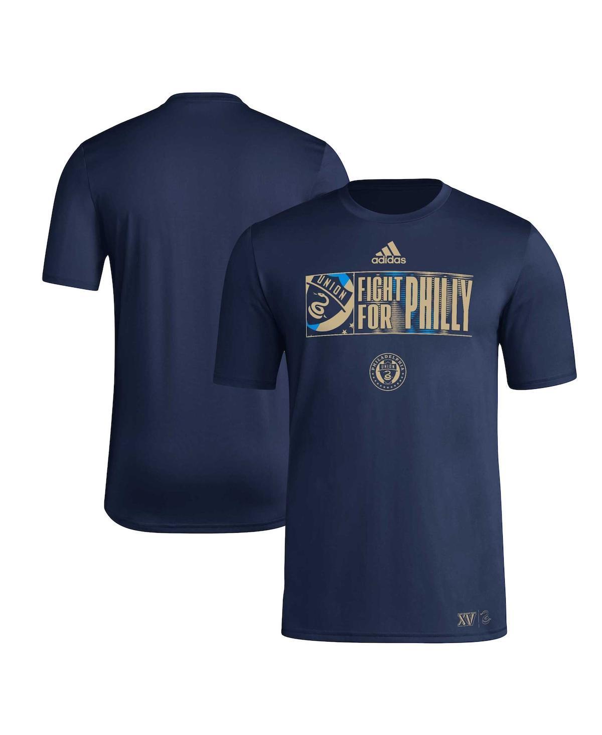 Mens adidas Navy Philadelphia Union 2024 Jersey Hook AEROREADY T-Shirt Uni Blue Product Image