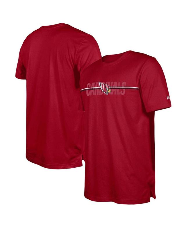 Mens New Era Cardinal Arizona Cardinals 2023 NFL Training Camp T-Shirt Product Image