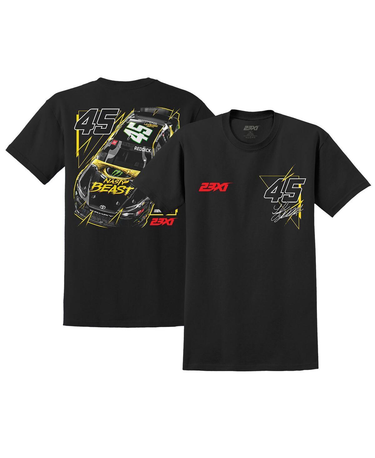 23Xi Racing Mens Black Tyler Reddick Car T-Shirt Product Image