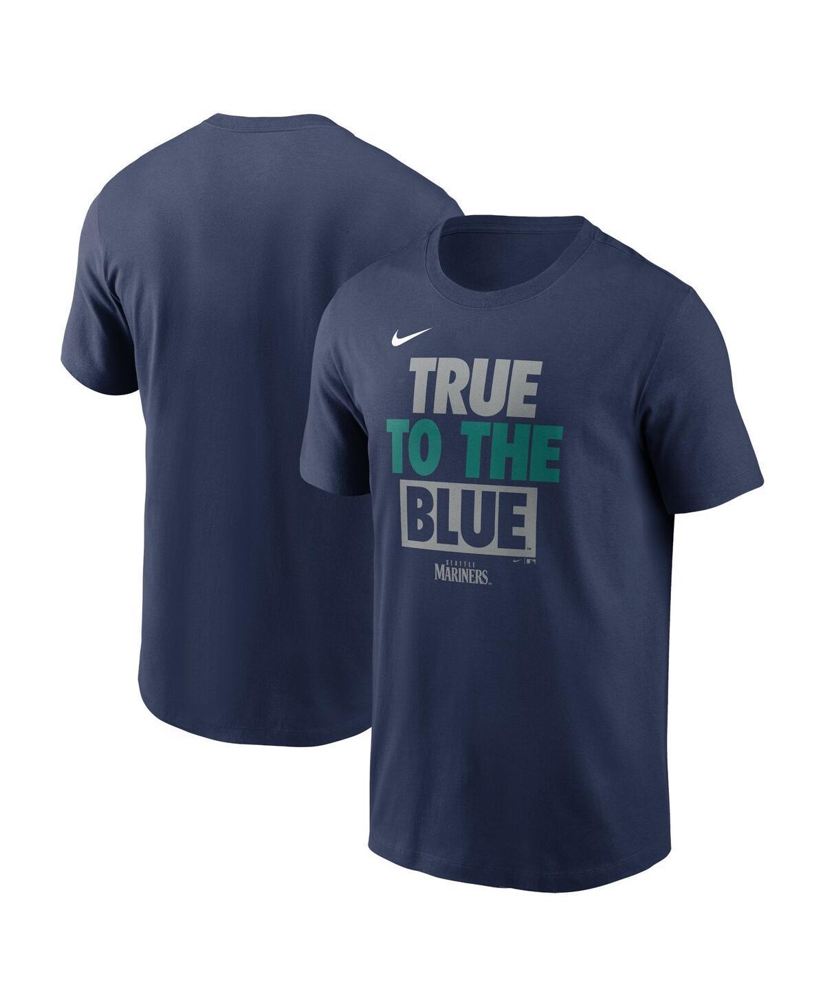 Mens Nike Navy Seattle Mariners Rally Rule T-shirt Product Image