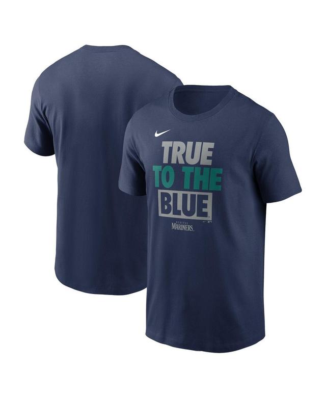 Mens Nike Navy Seattle Mariners Rally Rule T-shirt Product Image