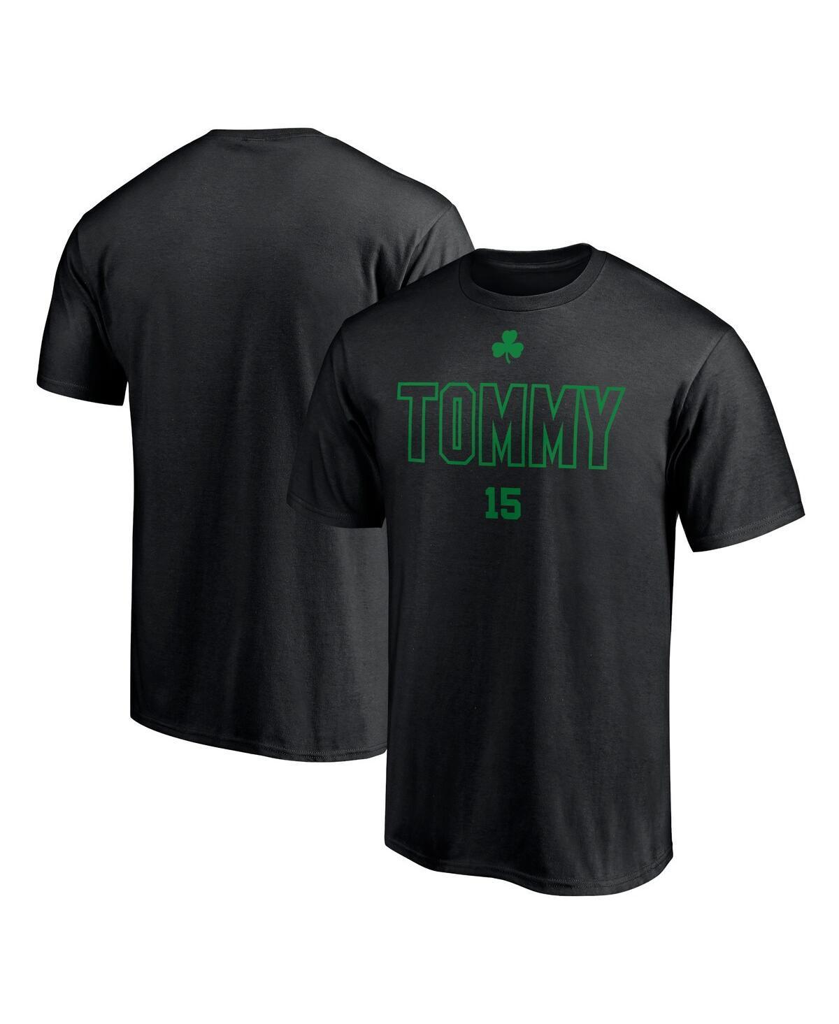 Mens Fanatics Tom Heinsohn Black Boston Celtics T-shirt Product Image