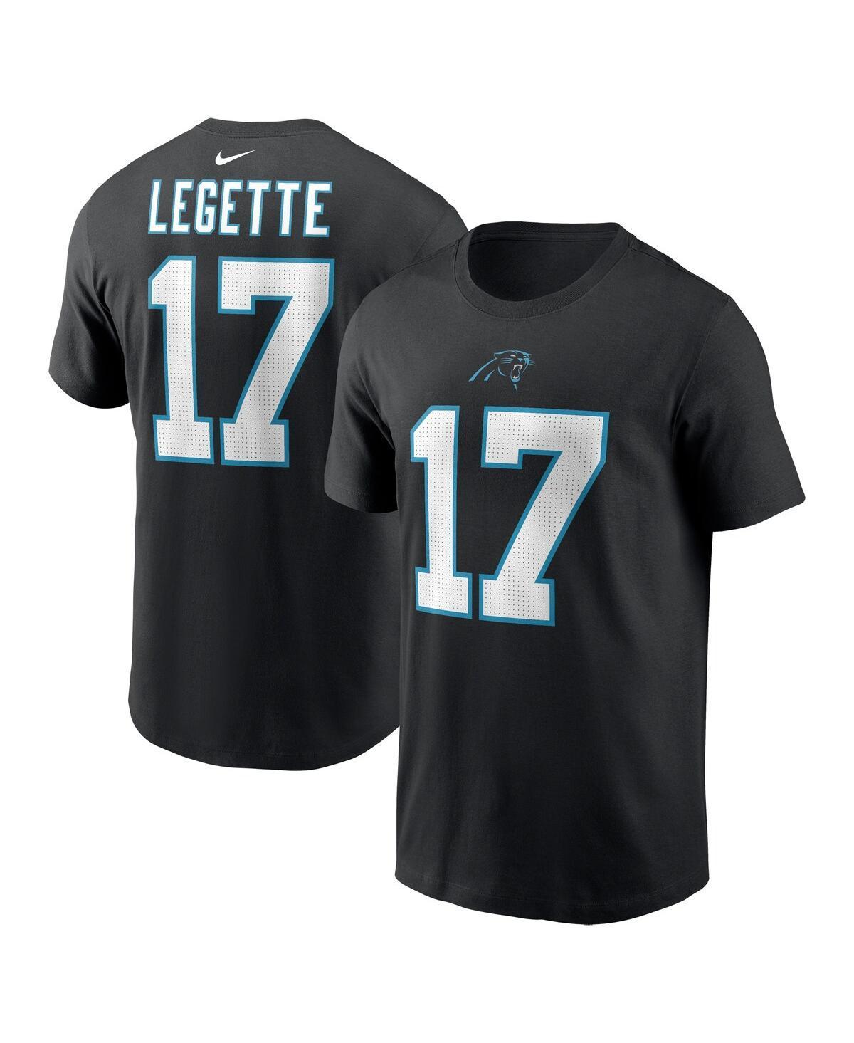 Nike Mens Xavier Legette Black Carolina Panthers 2024 Nfl Draft First Round Pick Name Number T-Shirt Product Image