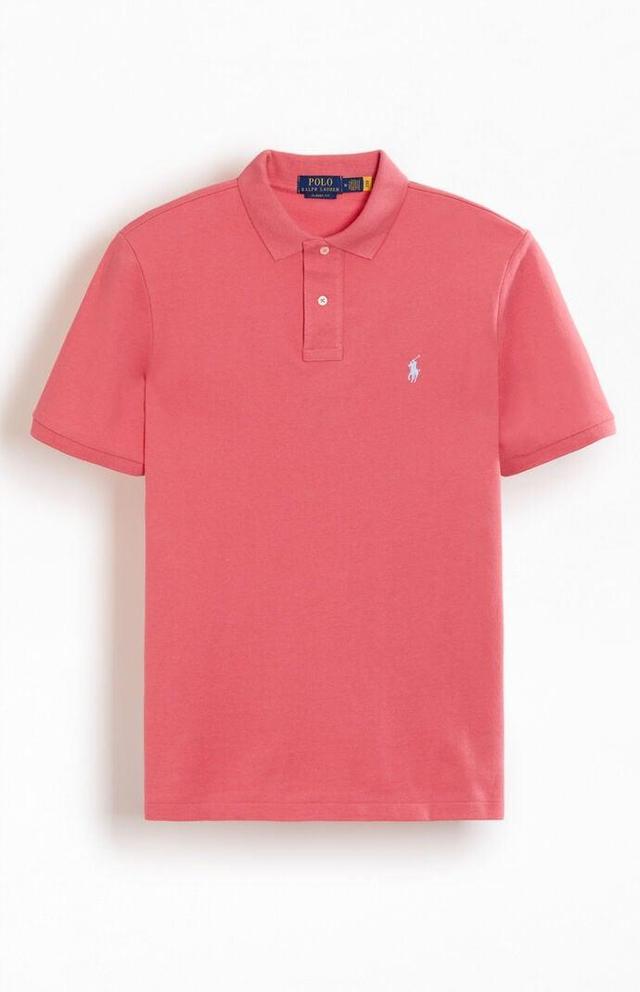 Mens Cotton Polo Shirt Product Image