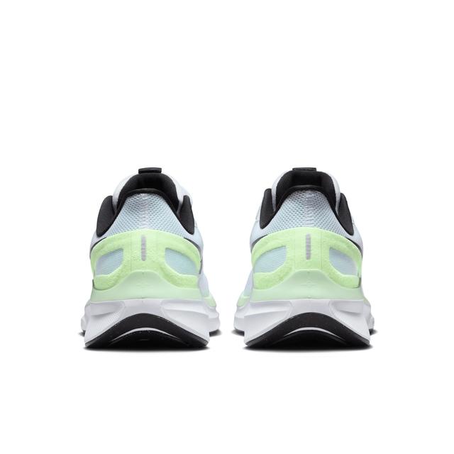 Nike Womens Zoom Structure 25 - Running Shoes White/Black/Glacier Blue Product Image