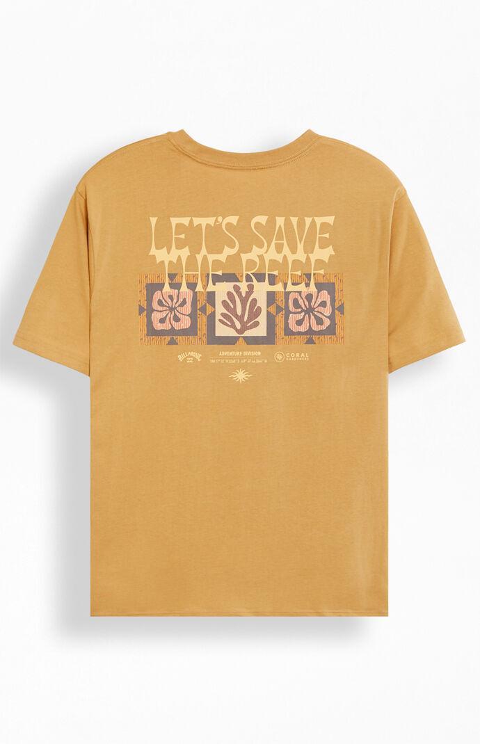 Billabong Men's Coral Gardeners Tiki Reef T-Shirt Product Image