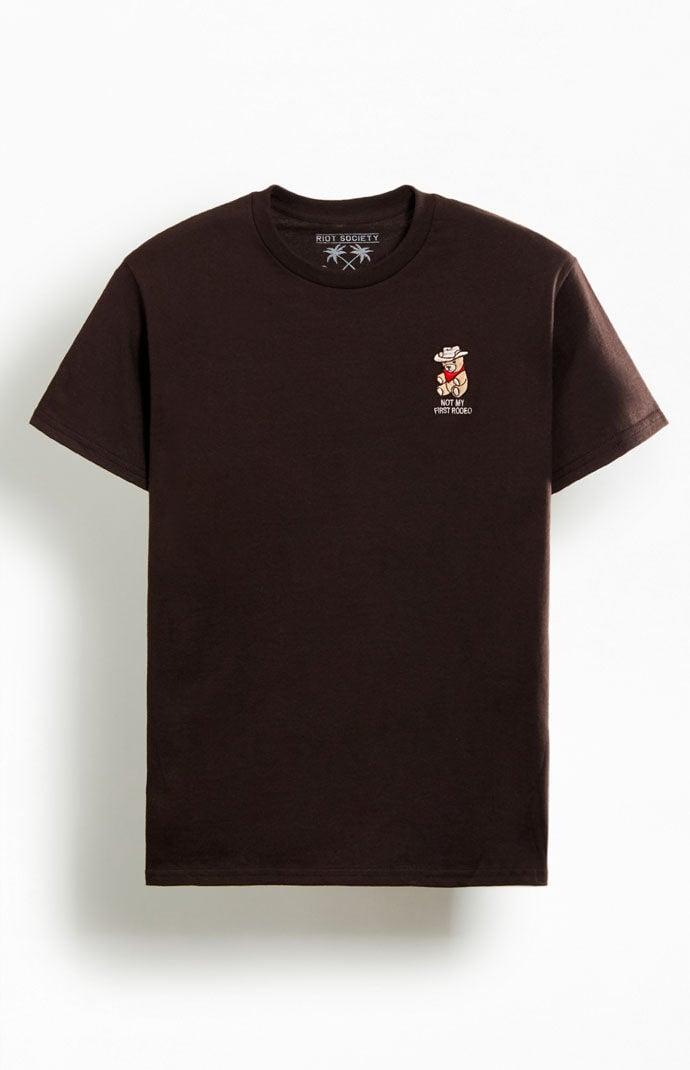 Riot Society Men's Cowboy Bear T-Shirt Product Image