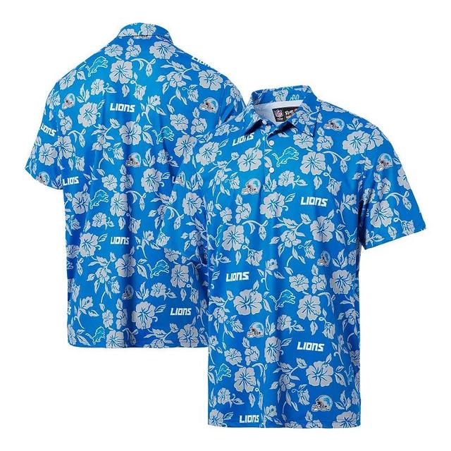 Mens Reyn Spooner Detroit Lions Pua Performance Polo Product Image