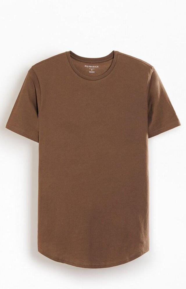 Mens Basic Scallop T-Shirt Product Image