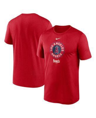 Mens Nike Red Los Angeles Angels City Connect Logo T-shirt Product Image