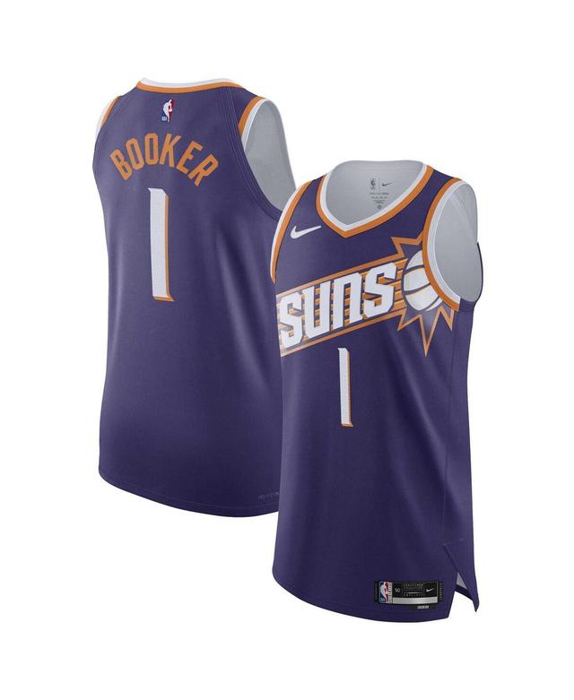 Mens Nike Devin Booker Purple Phoenix Suns Authentic Jersey - Association Edition - Purple Product Image