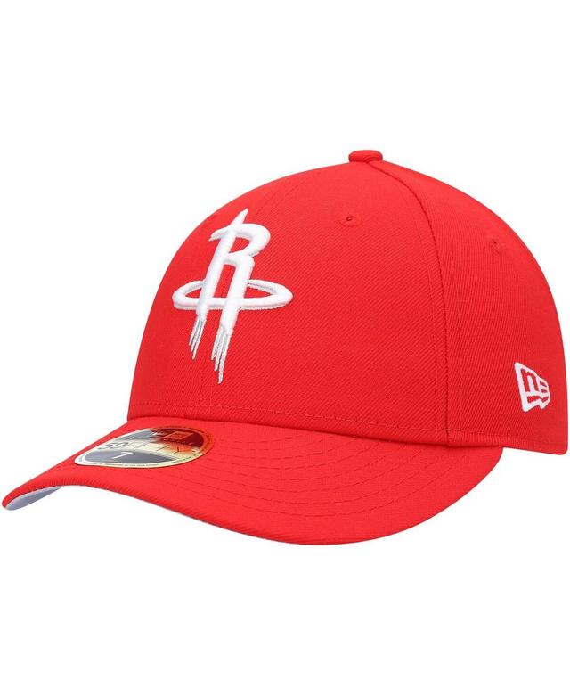 Mens New Era Houston Rockets Team Low Profile 59FIFTY Fitted Hat Product Image