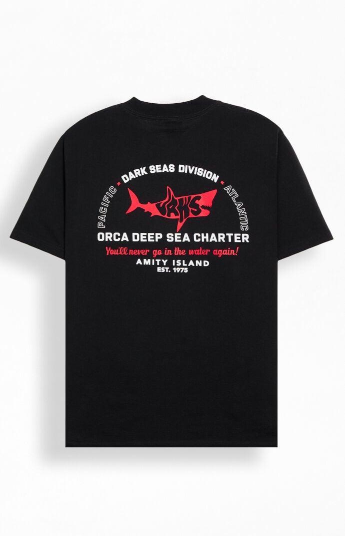 Dark Seas Men's x Jaws Charter T-Shirt Product Image