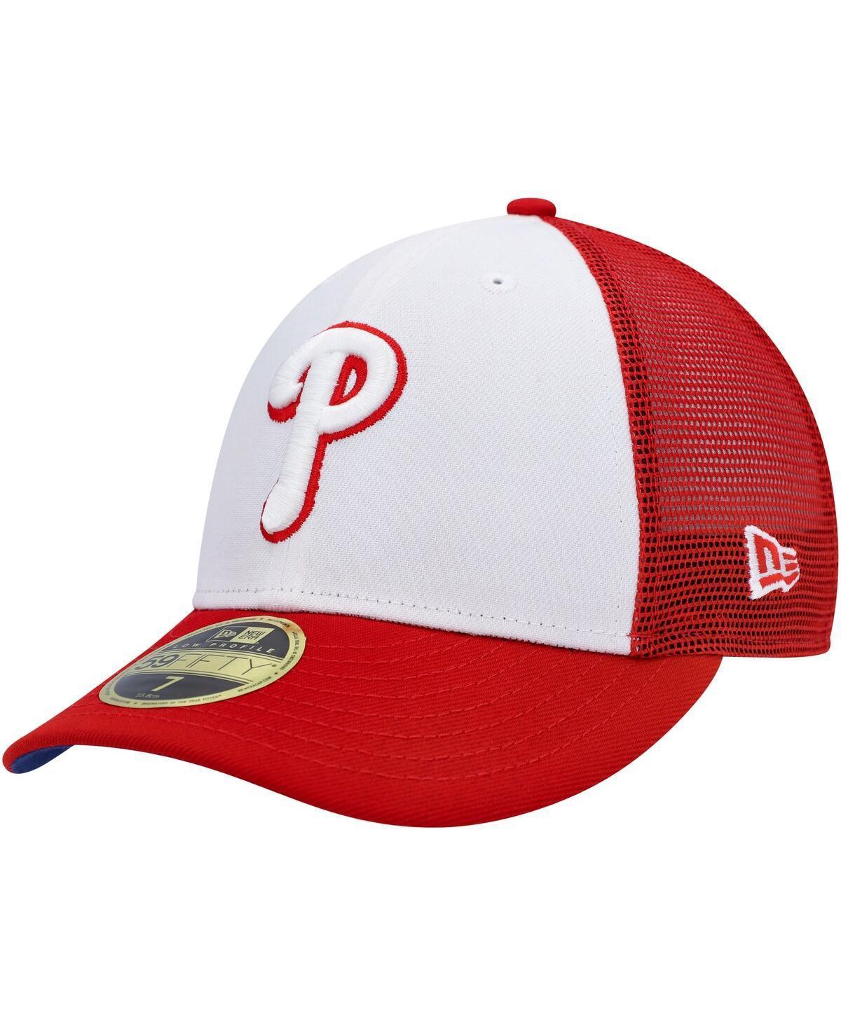 Mens New Era White Philadelphia Phillies 2023 On-Field Batting Practice Low Profile 59FIFTY Fitted Hat - White Product Image