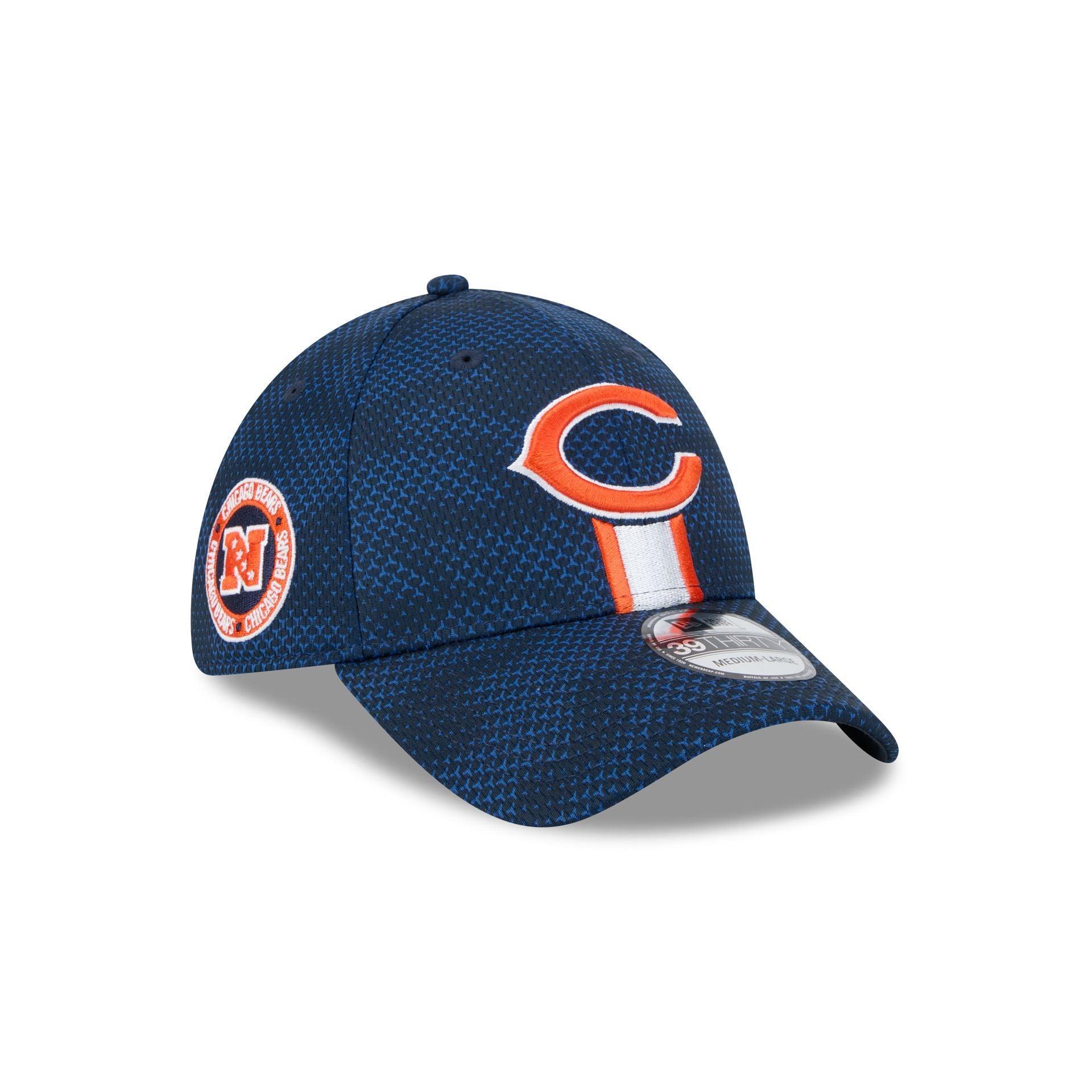 Chicago Bears 2024 Sideline 39THIRTY Stretch Fit Hat Male Product Image