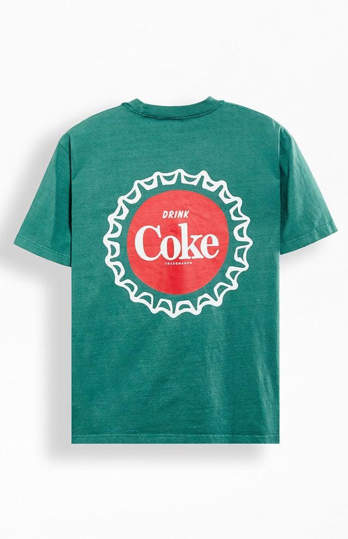 Coca-Cola Men's By PacSun Cap Vintage Oversized T-Shirt product image