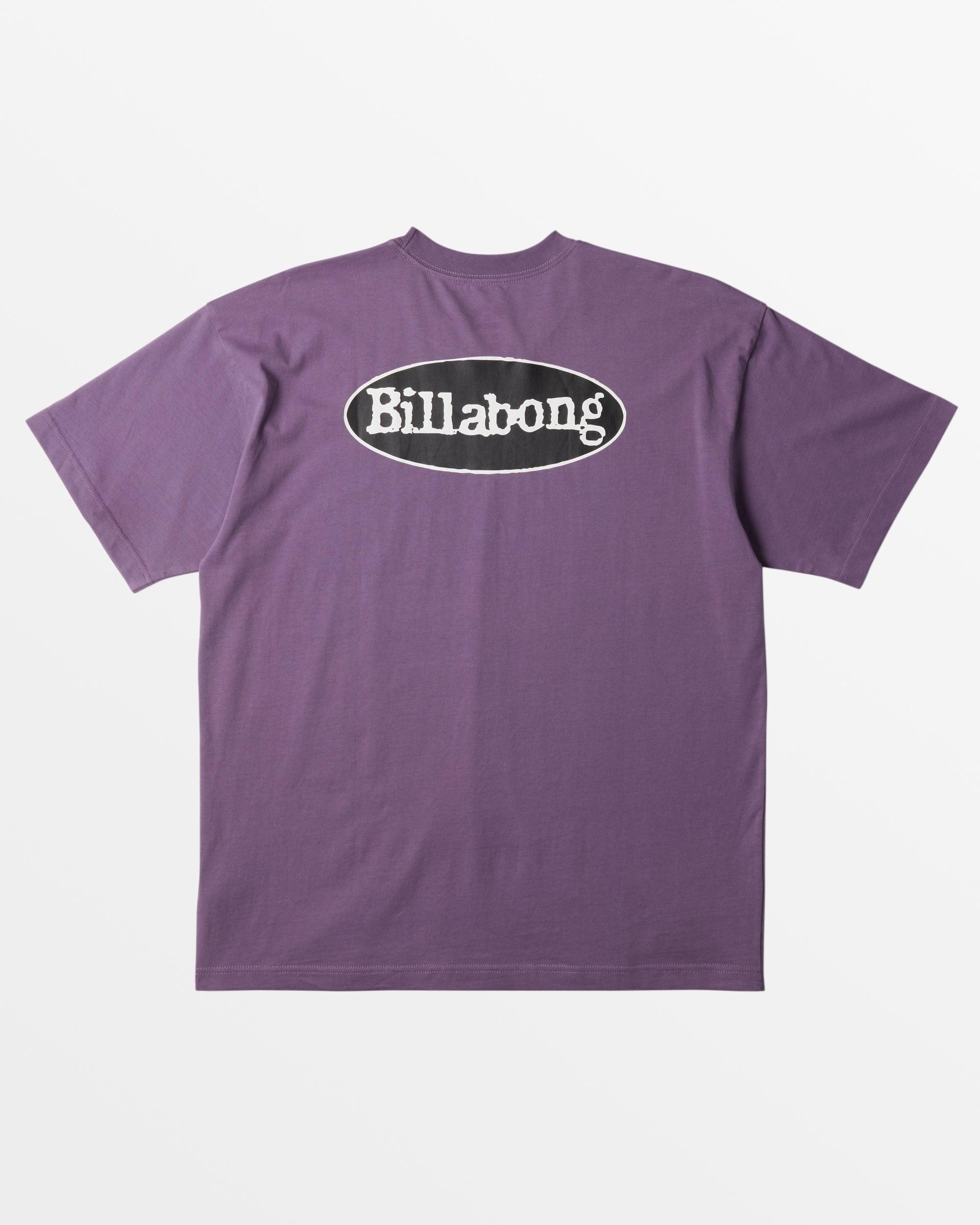 Stacked OG T-Shirt - Purple Ash Male Product Image