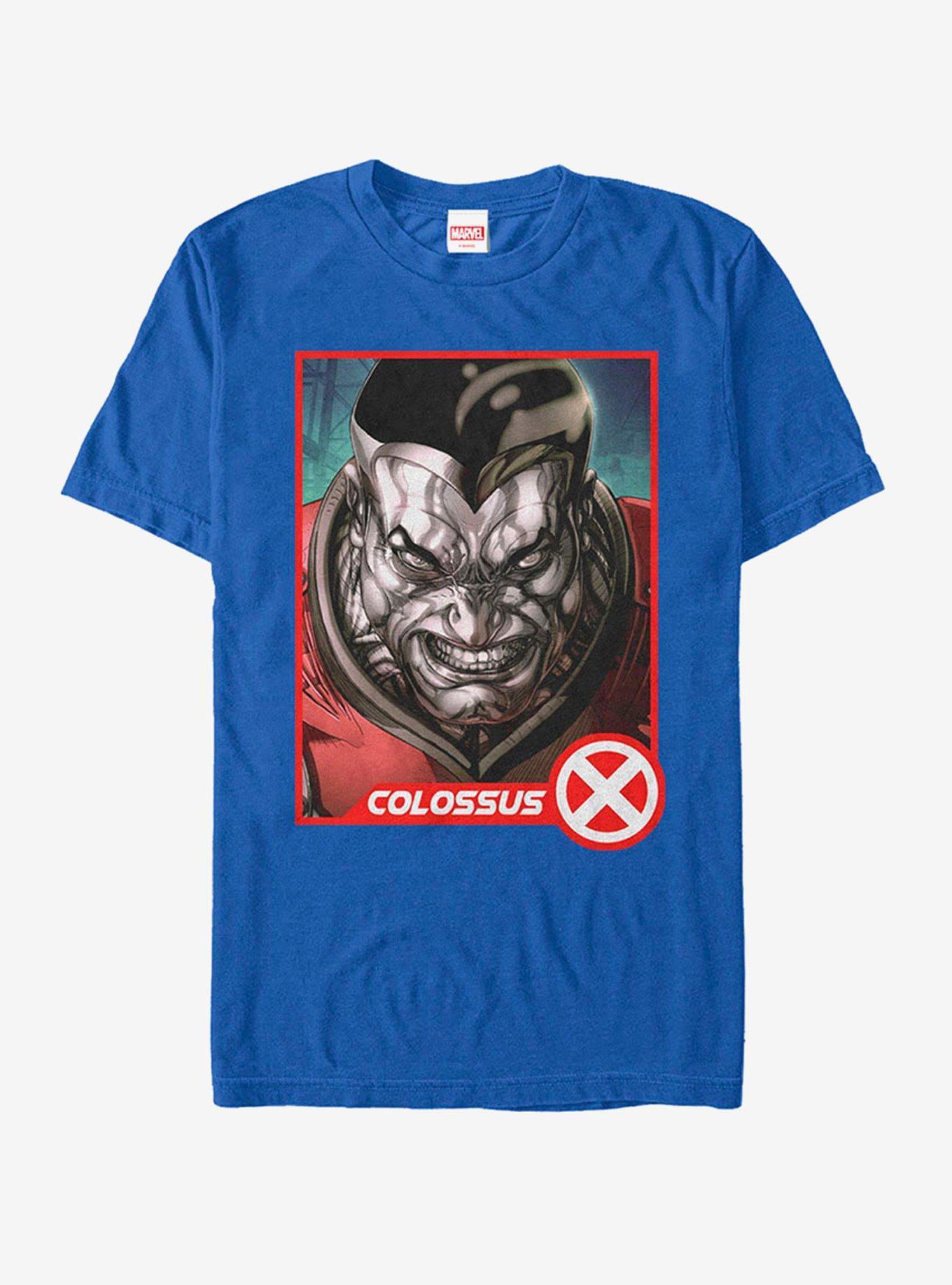 Marvel X-Men Colossus Card T-Shirt Product Image