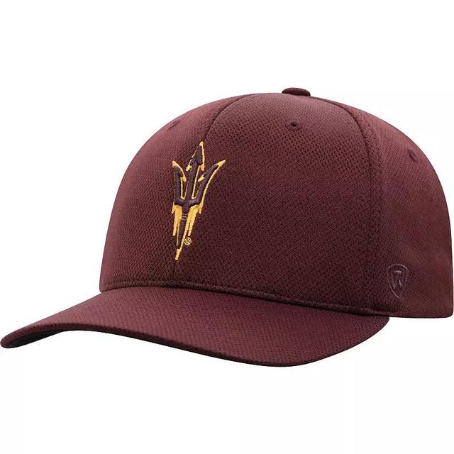 Mens Top of the World Maroon Arizona State Sun Devils Reflex Logo Flex Hat Product Image