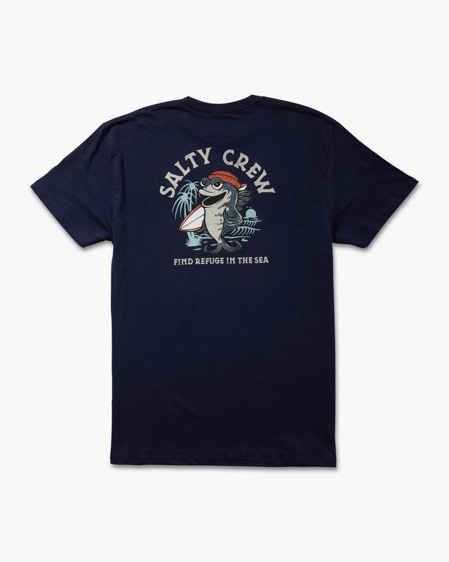 Free Surf Classic Tee - Navy Male Product Image