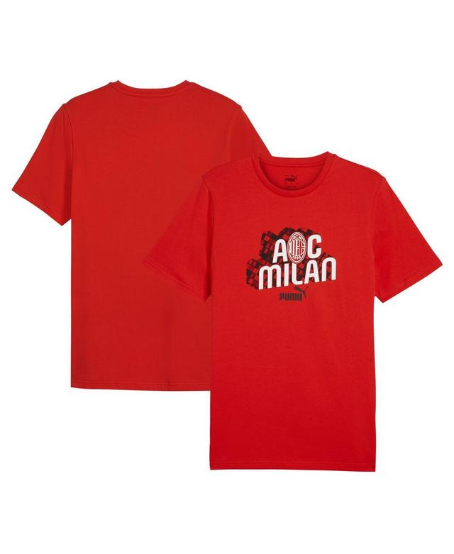 Puma Mens Red Ac Milan ftblCulture T-Shirt Product Image