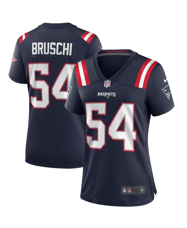 Womens Nike Tedy Bruschi New England Patriots Game Retired Player Jersey Blue Product Image