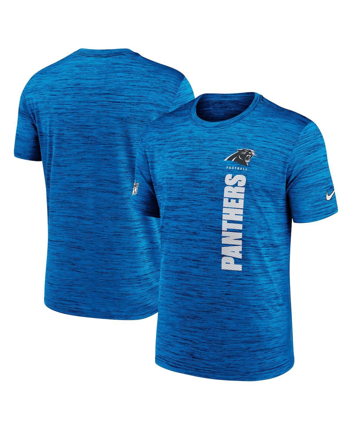 Nike Mens Blue Carolina Panthers 2024 Sideline Velocity Performance T-Shirt Product Image