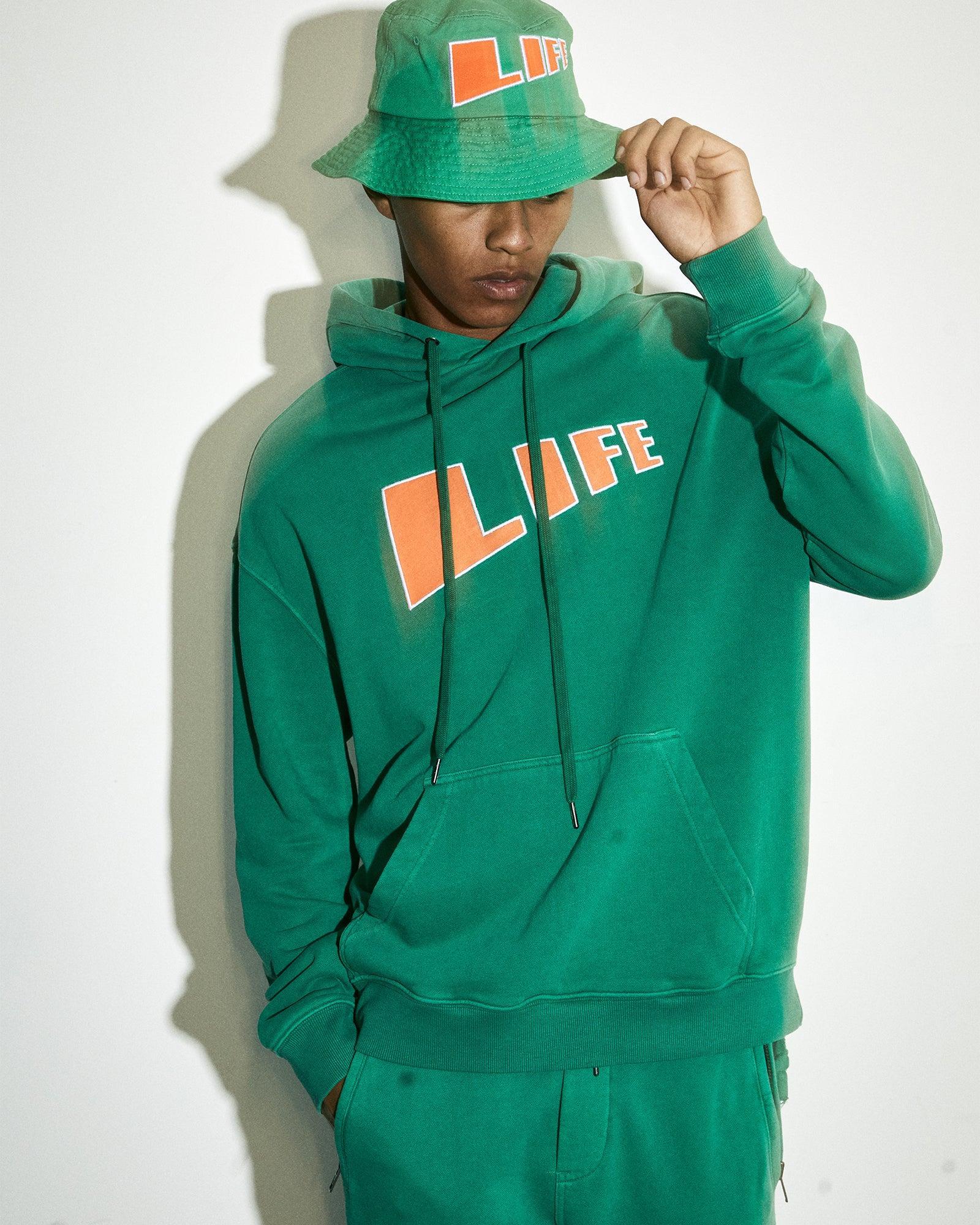 LIFE BIGGIE HOODIE CALI Male Product Image