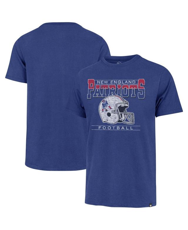 47 Brand Mens Navy New England Patriots Time Lock Franklin T-Shirt Product Image