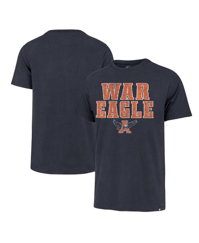 Mens 47 Brand Navy Distressed Auburn Tigers Article Franklin T-shirt Product Image