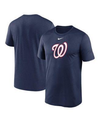 NIKE Men's  Navy Atlanta Braves New Legend Logo T-shirt Product Image